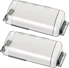 Wea001 Wea&hea 2 Pack Adjustable Air Vent Deflector 9 Inch -15 Transparent