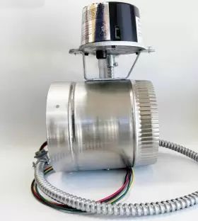 381-800-476 Weil Mclain Mcclain 6 Inch Vent Damper Kit With Motor Oem - New #2
