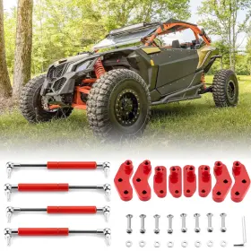 80da30700801 Weisen 4 Pack Rear Front Door Opener For Compatible With Can Am Maverick X3 &