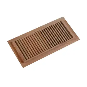 Welland 814874015158 6 Inch X 14 Red Oak Hardwood Vent Floor Register Self Rimming Un #2
