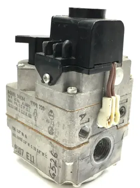 36c84-220 White-rodgers 36c84 220 Hvac Furnace Gas Valve Inlet 1/2ftft Outlet 1/2 Inch Used G526 #2