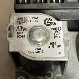 Ef32cw189a White-rodgers 36e36-263 Gas Valve Ra #2