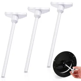 Min-wonderjune-316 Wonderjune 3 Pcs Round Ceiling Diffuser Plastic Key Handle