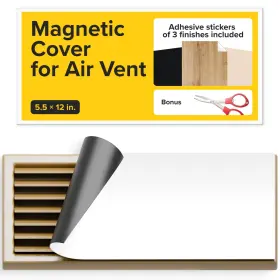 Vc12 X-bet Magnet Magnetic Air Vent Cover - Ac Flexible For Ceiling Floor