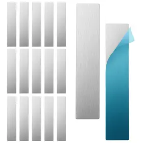 5051nwkg4236 Xthrotsenk 20pcs Metal Strips With Adhesive Backing Tape For Magnets Metall