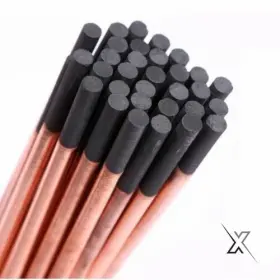 Xtraaccptd1412 Xtrweld Aaccptd1412 Pointed Carbon Electrodes Copper Coated 1/4 Inch