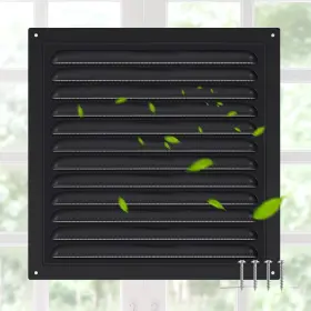 Yaocom 744759357793 1 Pc Aluminum Attic Vents 6 Inch X Metal Gable Wall Mesh Shed Vent With Screen