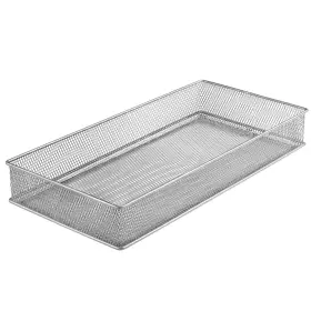 Ybm Home 855753001916 Mesh Drawer Organizers Silver 6 X 12