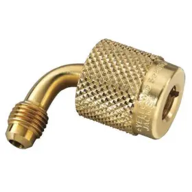 19209 Yellow Jacket Quick Coupler Low Loss 1/4 In Mxf 90 Deg