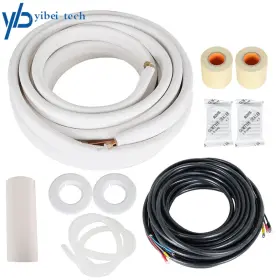 Yi193746t Yibei-tech Install Kit 1/4 Inch - 3/8 Dia. 50 Feet For Mini Split Heat Pump Systems