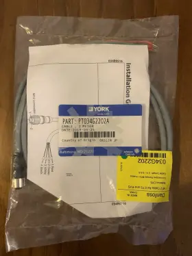 Pt034g2202a York 4 Wire 2 Meter Cable