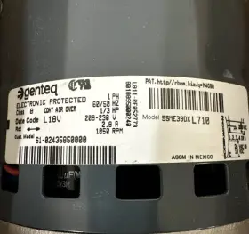 S1-02435850000 York Blower Motor New #2