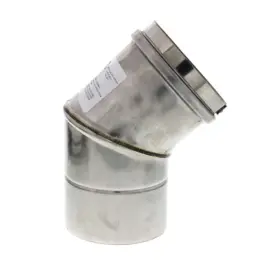 2sveewc0545 Z-flex 45 Degree Elbow Single Wall Pipe 5-inch Diameter #3