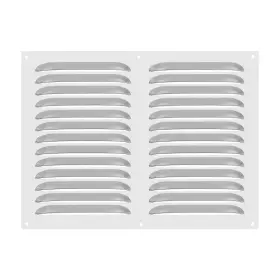 Zaplyte 636939850494 16 X 12 Inch 304 Stainless Steel Vent Cover Air Grille Hvac Louvered Grill Silver