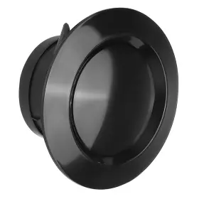 Zaplyte 639664361891 4 Inch Round Air Vent 1pcs Adjustable Exhaust Soffit Cover Black