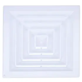 Zaplyte 649603129000 Square Air Vent Cover 18 Inch X Plastic Return Grille White