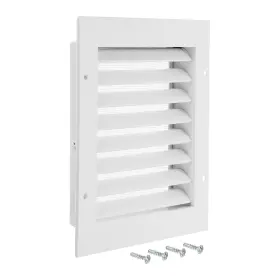 Zaplyte 649603986757 Wall Vents 8 Inch X8 For 6.6 X6.6 Opening Aluminum Alloy Gable Grille Screen Mesh