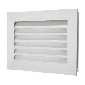 Zaplyte 649603987815 Door Air Vent Cover 12 Inch X8 Aluminum Grille Ventilation Covers Louvered