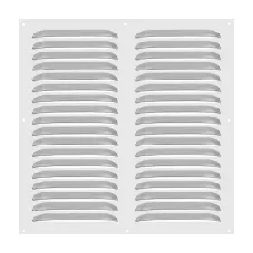 Zaplyte 649603988256 16 Inch X Stainless Steel Vent Cover Air Grille Hvac Louvered Grill Silver