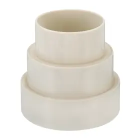Zaplyte 669739041786 4.5 Inch To 4 3 Duct Reducer Connector Inline Adapter Increaser Plastic Vent