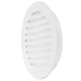 Zaplyte 678202252574 10 Inch Round Soffit Vent Aluminum Alloy Wall Grille Cover White