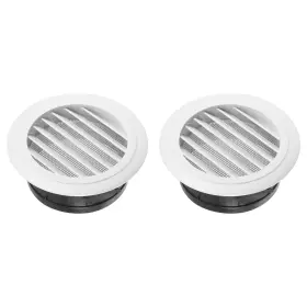 Zaplyte 680811646323 2pcs 6 Inch Round Air Vent Removable Screen Grille For Craft