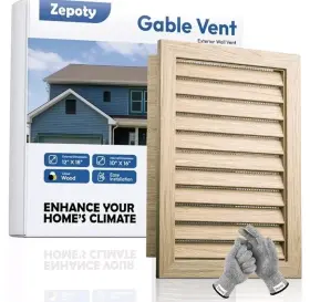 Gb33 Zepoty 12 Inch X 18 Aluminum Alloy Gable Vent Never Rust Vents For Shed Real Deal
