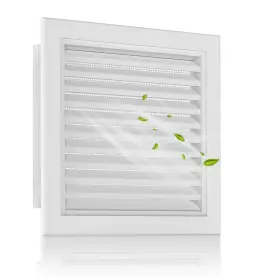 Zp1414 Zepoty 14 Inch X Paintable Gable Vent With Screen Shed For Improved Airflow And