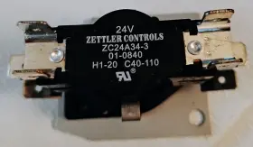 Zc24a34-3 Zettler Heat Sequencer 24v 01-0840 H1-20 C40-110