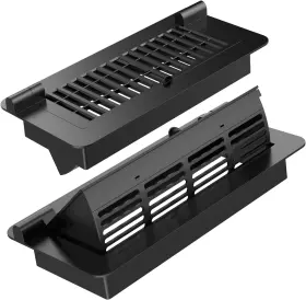 Zexana 313106328368 Vent Deflectors And Covers 4 X 10 Inch Adjustable For Home Floor Reg