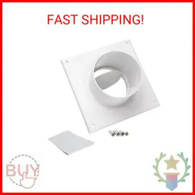 Ziggurat Products 860000030144 Cinch Wall Plate Adapter Easy Connect Dryer Hose System By