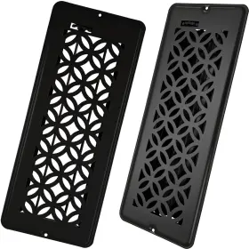 Zleyecz 717504584331 4x12 Floor Register Vent Cover Air Vents All Steel Heavy Duty
