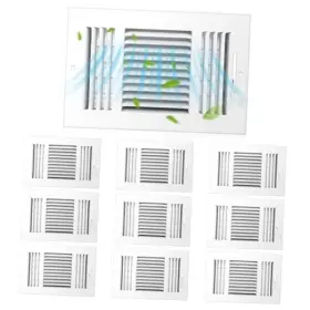 Jax-zonon-509 Zonon Air Ceiling Vent Covers 3 Way 10 X 6ftft Sidewall Wall Register