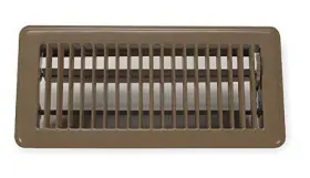 4mje8 Zoro Select 14 Inch X 6 Floor Register Brown