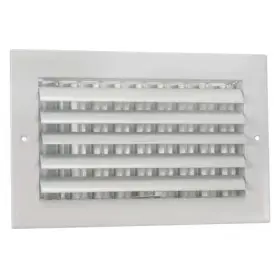 4mjk7 Zoro Select Sidewall/ceiling Register 7.875 X 13.75 White Aluminum