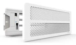 Keen Home 4"X12" Abs Resin Herringbone Sidewall/ceiling Smart Register Vent Nip. Fixed Price $74.95.