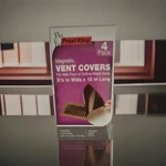 **frost King MC512WT Magnetic Vent Covers White Hvac Air Register Pack Set 4**. Fixed Price $11.96.