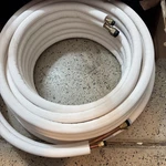 Vevor 50 Ft. Mini Split Line Set 3/8" & 5/8"O.D Copper Pipes Insulation-nob. Fixed Price $150.00.