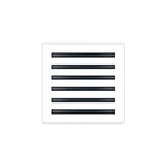 Buildmart - 12X12 Modern Ac Vent Cover Decorative White Aluminum Air. Fixed Price $155.16.