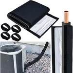3 Layers Hvac Copper Pipe Insulation Cover Protector Winter Outdoor 72'' X10.2''. Fixed Price $20.99.