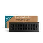 Empire Register Vent Cover - 2X10 Inch Pack Of 4 Modern Contemporary Design. Fixed Price $111.02.