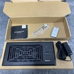 Biowind Airboost Quiet Register Booster Vent 4"X10" Black HZD-92F. Fixed Price $39.99.