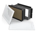 Wall Return Air Pathway Kit With Filter And Aluminum Grille (14"X 8")AP1408P. Fixed Price $45.00.