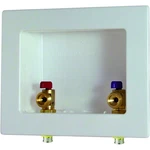 Viega 97001 Washing Machine Outlet Box 1/2" Brass 1/4 Turn Valves Pex. Fixed Price $73.77.