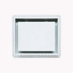 Fittes Flush Exhaust Mount Lite 14.25 In. White Decorative Plastic. Fixed Price $95.00.