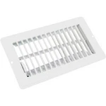2-UNITED States Hardware 4 In. X 10 11/16 White Steel Floor Register. Fixed Price $49.89.