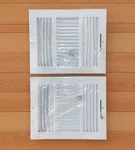 Truaire 103M 10X08 Steel Wall Ceiling! White Powder Coated Brand New Set Of 2. Fixed Price $55.00.