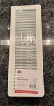 Reliabilt 4" X 14 Floor Register - Steel Construction W/adjustable Damper White. Fixed Price $16.99.