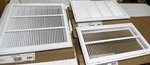 Hart & Cooley Register Filter Grille Air Vent Steel White 10X20,20X10,18X18W. Fixed Price $40.00.