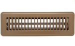 12X4 Inch Floor Register Louvered Design Heavy Duty Air Supply Damper Brown. Fixed Price $35.33.